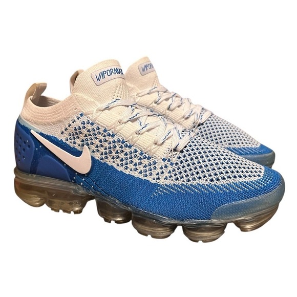 Nike Air VaporMax Flyknit 2 Racer Blue Woman's Sz 9